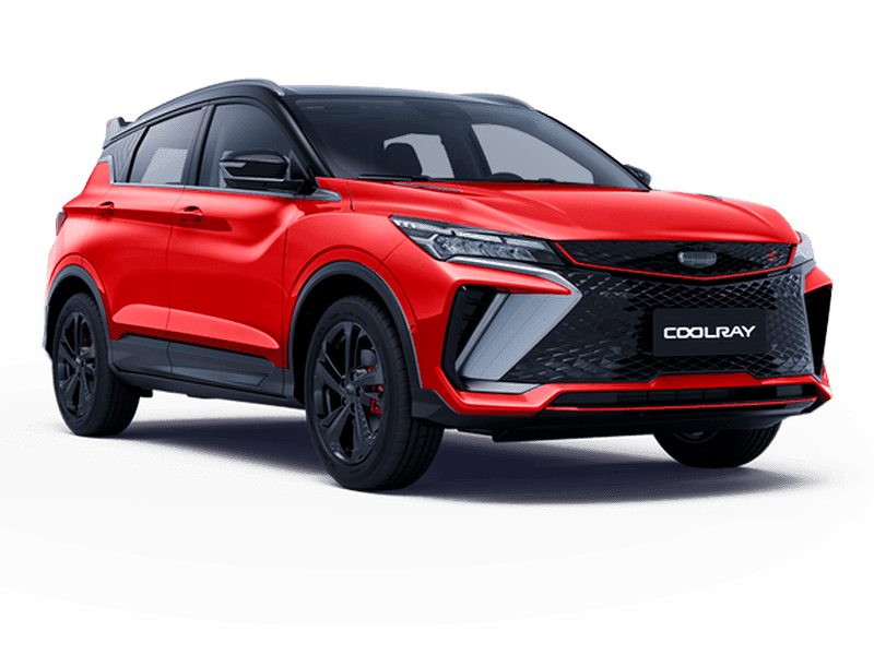 Купить Geely Coolray NEW в Екатеринбурге - Красный